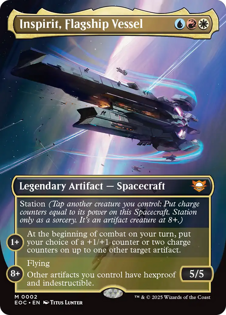 Inspirit, Flagship Vessel