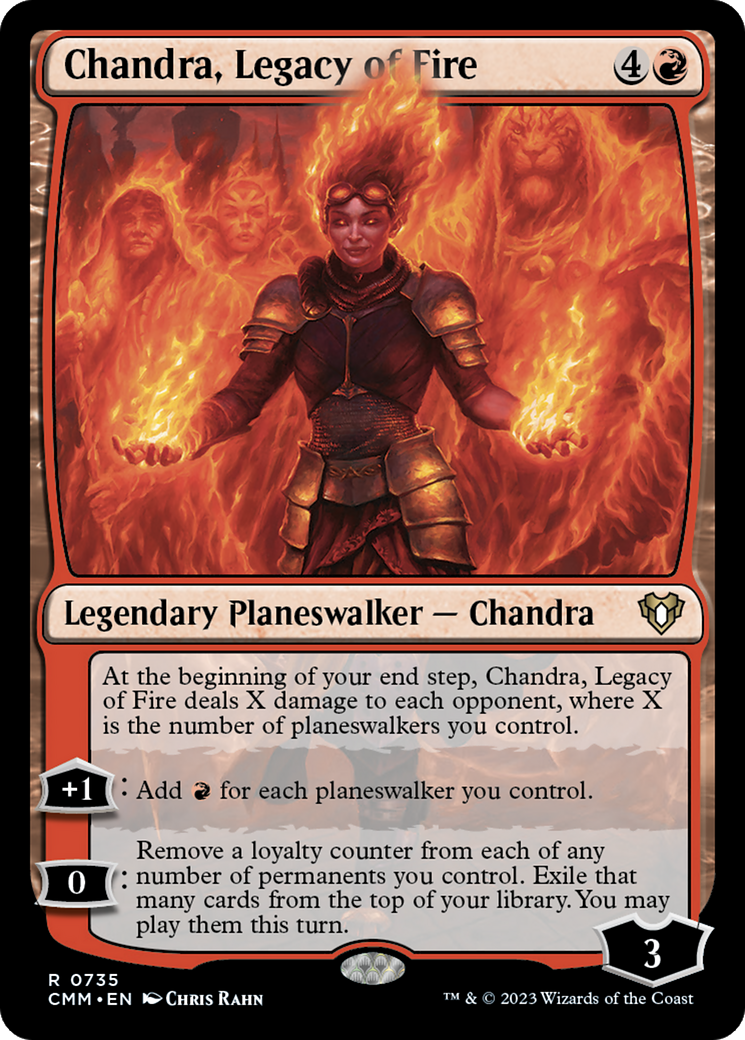 Chandra, Legacy of Fire