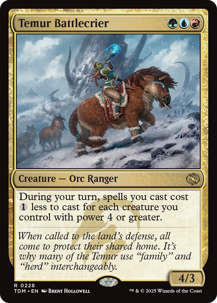 Temur Battlecrier